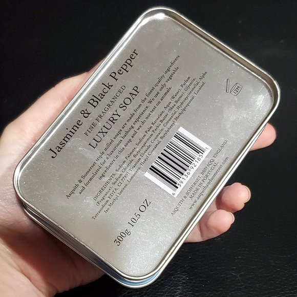 Vintage Garden Jasmine & Black Pepper Luxury Soap - Picture 5 of 5